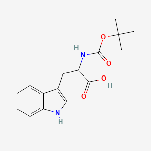 Boc-7-methyl-DL-tryptophan