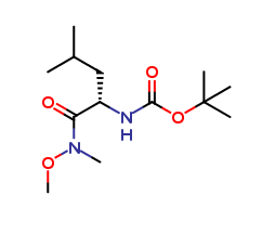 Boc-L-leucine N’-Methoxy-N’-methylamide