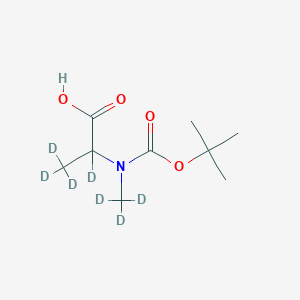Boc-N-(methyl-d3)-L-alanine-d4