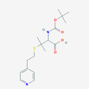 Boc-S-[2-(4-pyridyl)ethyl]-DL-penicillamine