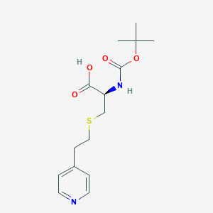Boc-S-[2-(4-pyridyl)ethyl]-L-cysteine