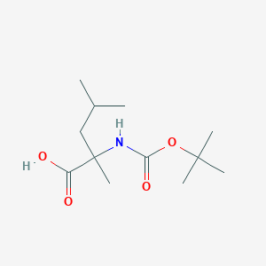 Boc-a-methyl-DL-leucine
