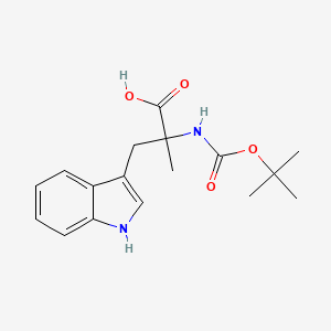 Boc-alpha-methyl-DL-tryptophan