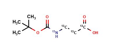 Boc-beta-alanine-13C3 15N