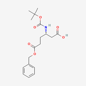 Boc-l-beta-homoglutamic acid 6-benzyl ester