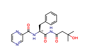 Bortezomib Hydroxy ketone analog