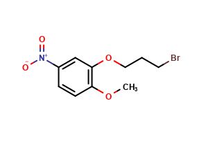 Bosutinib impurity (2-(3-Bromopropoxy)-1-methoxy-4-nitrobenzene)