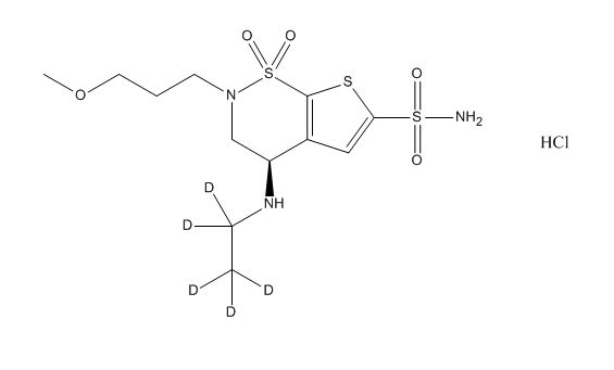 Brinzolamide D5 Hydrochloride