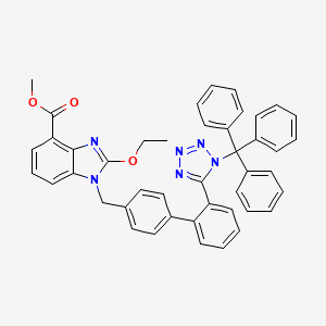 Candesartan Methyl Ester N1-Trityl Analog