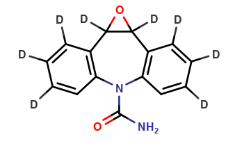 Carbamazepine 10,11-Epoxide-d8 (Major)