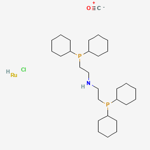Carbonylchlorohydrido(bis((2-dicyclohexylphosphino)ethyl)amine)ruthenium(II)