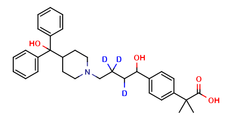 Carboxyterfenadine-D3