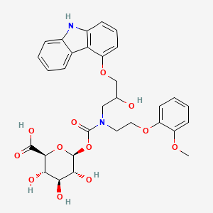 Carvedilol N’-Carbamate ß-D-Glucopyranuronic Acid