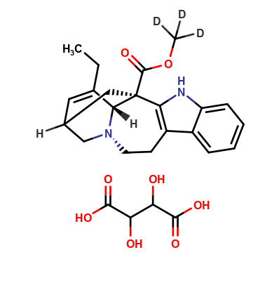 Catharanthine-d3 Tartrate Salt