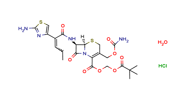 Cefcapene Pivoxil Hydrochloride Hydrate