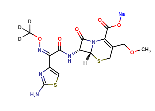 Cefpodoxime-D3 Acid Sodium Salt