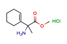 Cefradine Impurity 3 (2-Amino-2-Cyclohex-1-enyl-Propionic Acid Methyl Ester) Hydrochloride