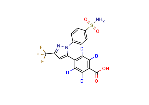 Celecoxib carboxylic acid D4