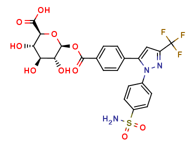 Celecoxib carboxylic acid glucuronide