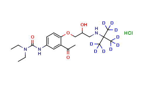 Celiprolol D9 Hydrochloride