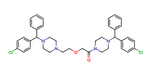 Cetirizine 1-​[(4-​Chlorophenyl)​phenylmethyl]​piperazine Amide