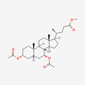 Chenodeoxycholic acid diacetate methyl ester