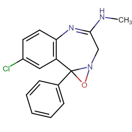 Chlordiazepoxide oxaziridine
