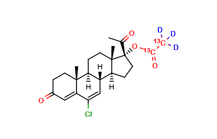 Chlormadinone Acetate 13C D3