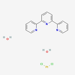 Chloro(2,2':6',2''-terpyridine)platinum(II) chloride dihydrate