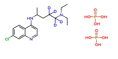 Chloroquine-d4 Phosphate Salt