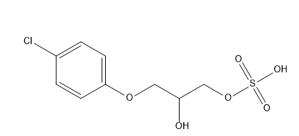 Chlorphenesin sulfate