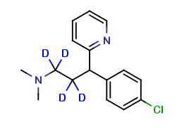 Chlorpheniramine D4