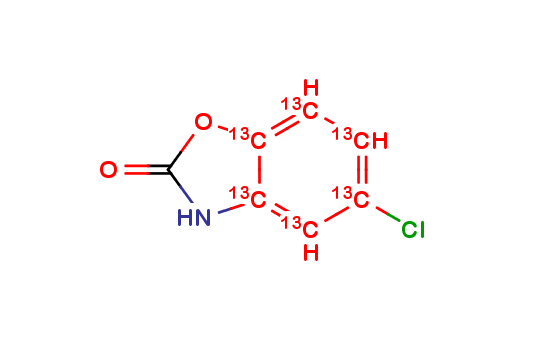 Chlorzoxazone 13C6