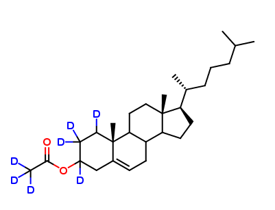 Cholesterol 3-Acetate-d7