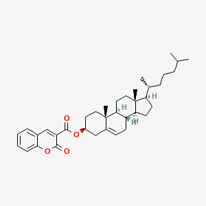 Cholesteryl coumarin-3-carboxylate