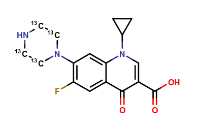 Ciprofloxacin - 13C4
