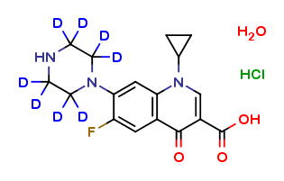 Ciprofloxacin D8-Hydrochloride hydrate