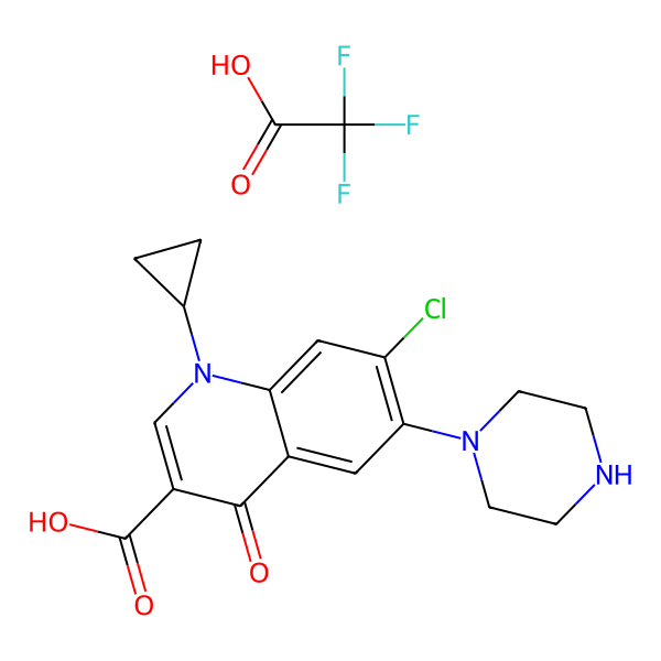 Ciprofloxacin EP Impurity D (TFA salt)