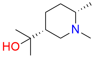 Cis 2-(1,6-dimethylpiperidine-3-yl)propan-2-ol