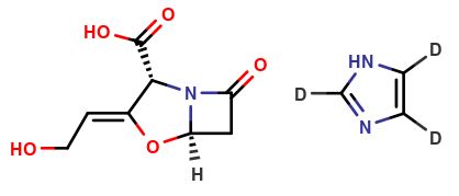 Clavulanic acid imidazole D3 salt