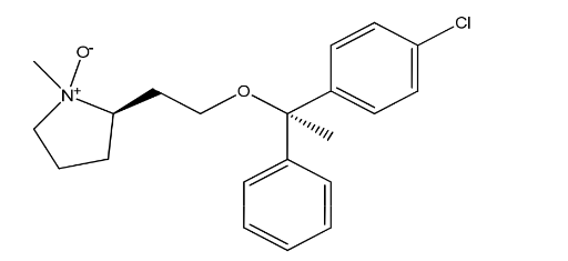 Clemastine Fumarate Impurity A (Mixture of Diastereomers)