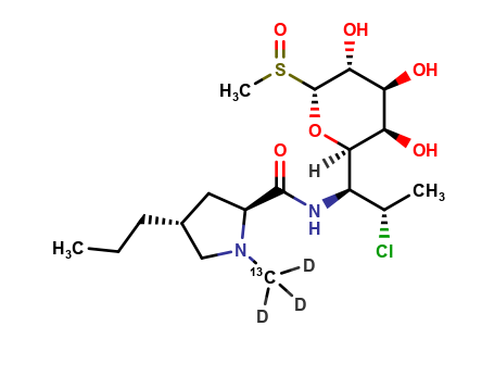Clindamycin Sulfoxide-13C D3