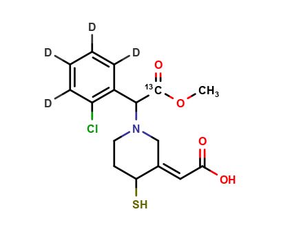 Clopidogrel-13CD4 Thiol Metabolite