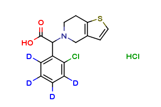 Clopidogrel Carboxylic acid D4 Hydrochloride