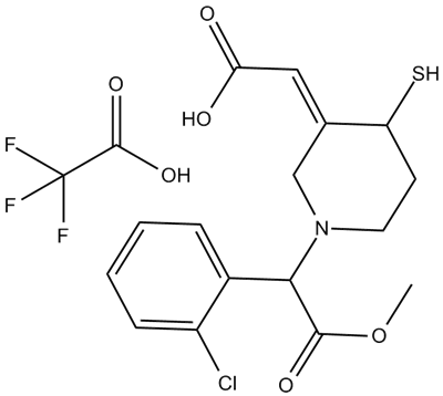 Clopidogrel Thiol Metabolite TFA salt (mixture of diastereomers)