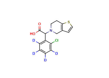 Clopidogrel carboxylic acid D4