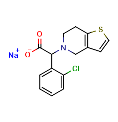 Clopidogrel carboxylic acid sodium salt