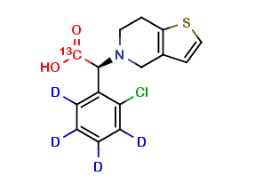 Clopidogrelat-13C-d4