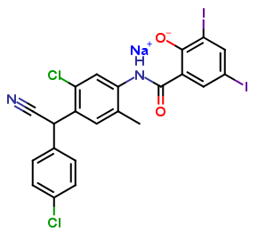 Closantel sodium dihydrate (Y0000392)