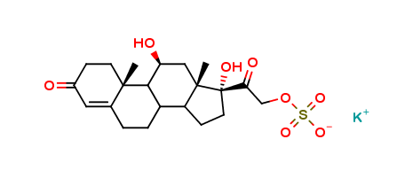 Cortisol 21-Sulfate Potassium Salt